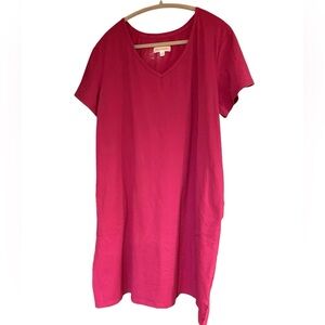 Stan Herman Pretty in Pink Lounging Dress